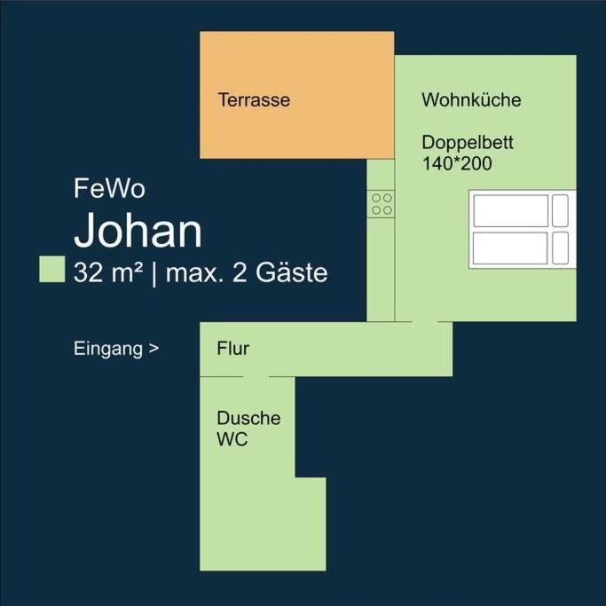 Johan - Ideal Fuer 1-2 Personen, Eigene Terrasse * Hamm (North Rhine-Westphalia)